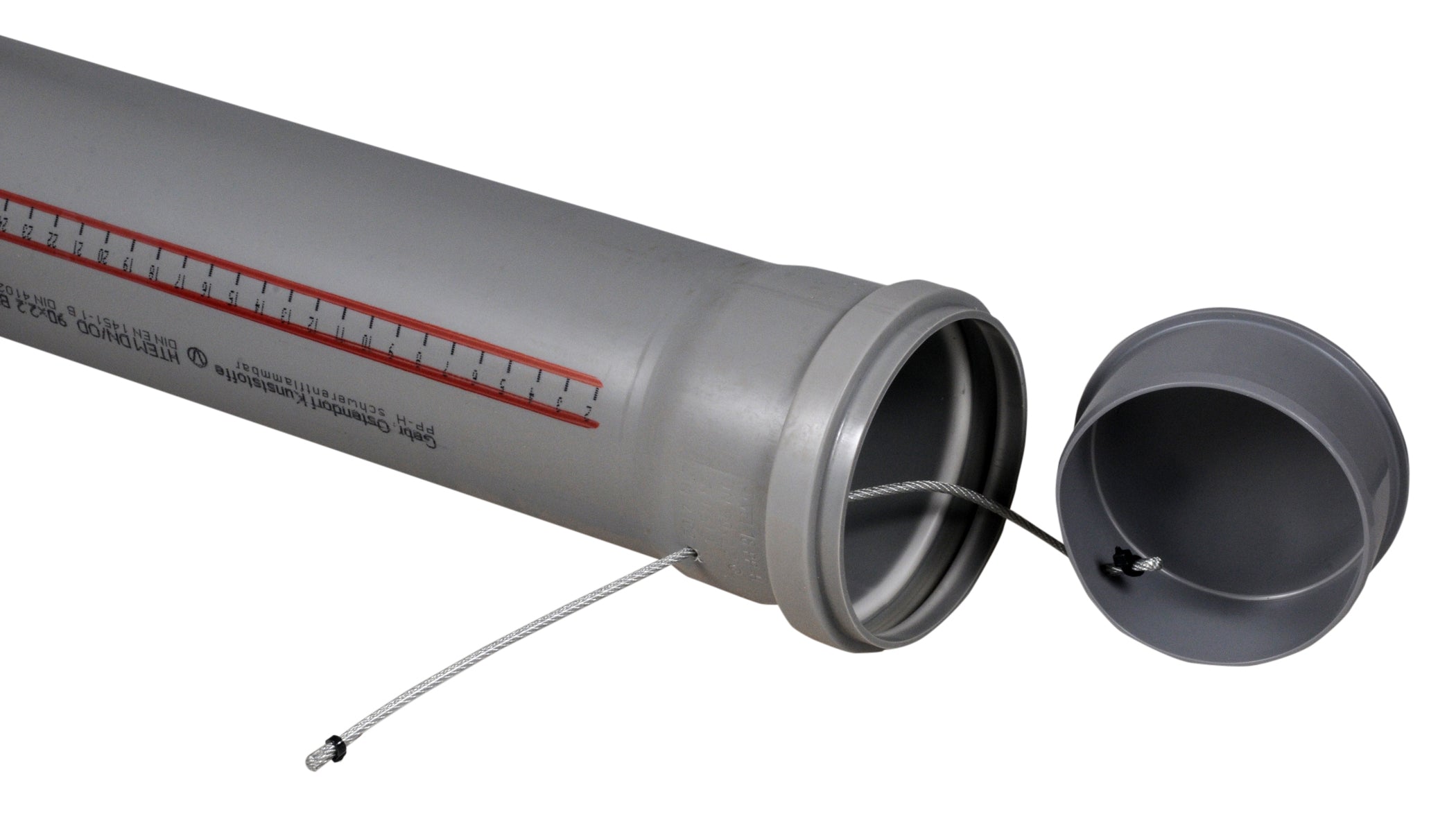 Underrør til træflagstang