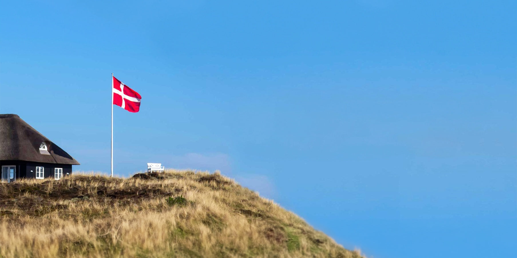 flagstang ved sommerhus
