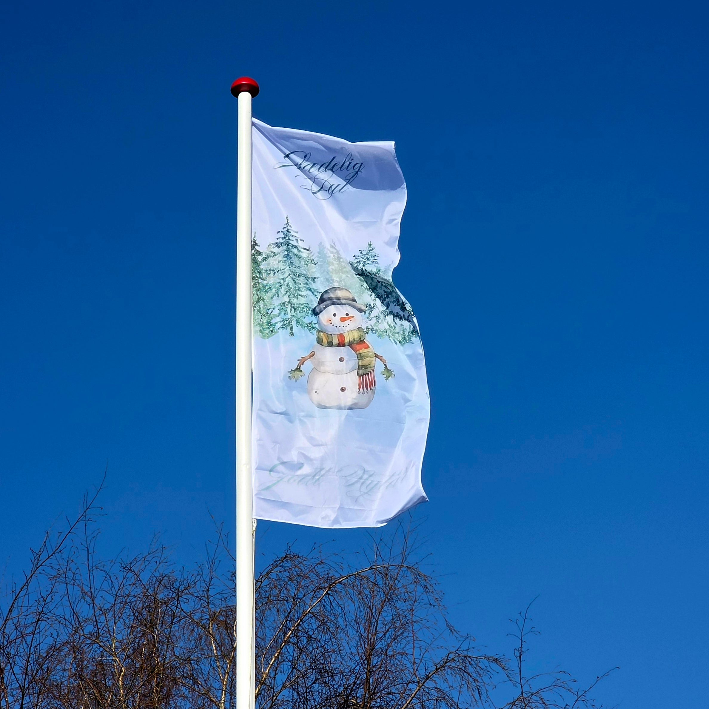 Hvidt juleflag