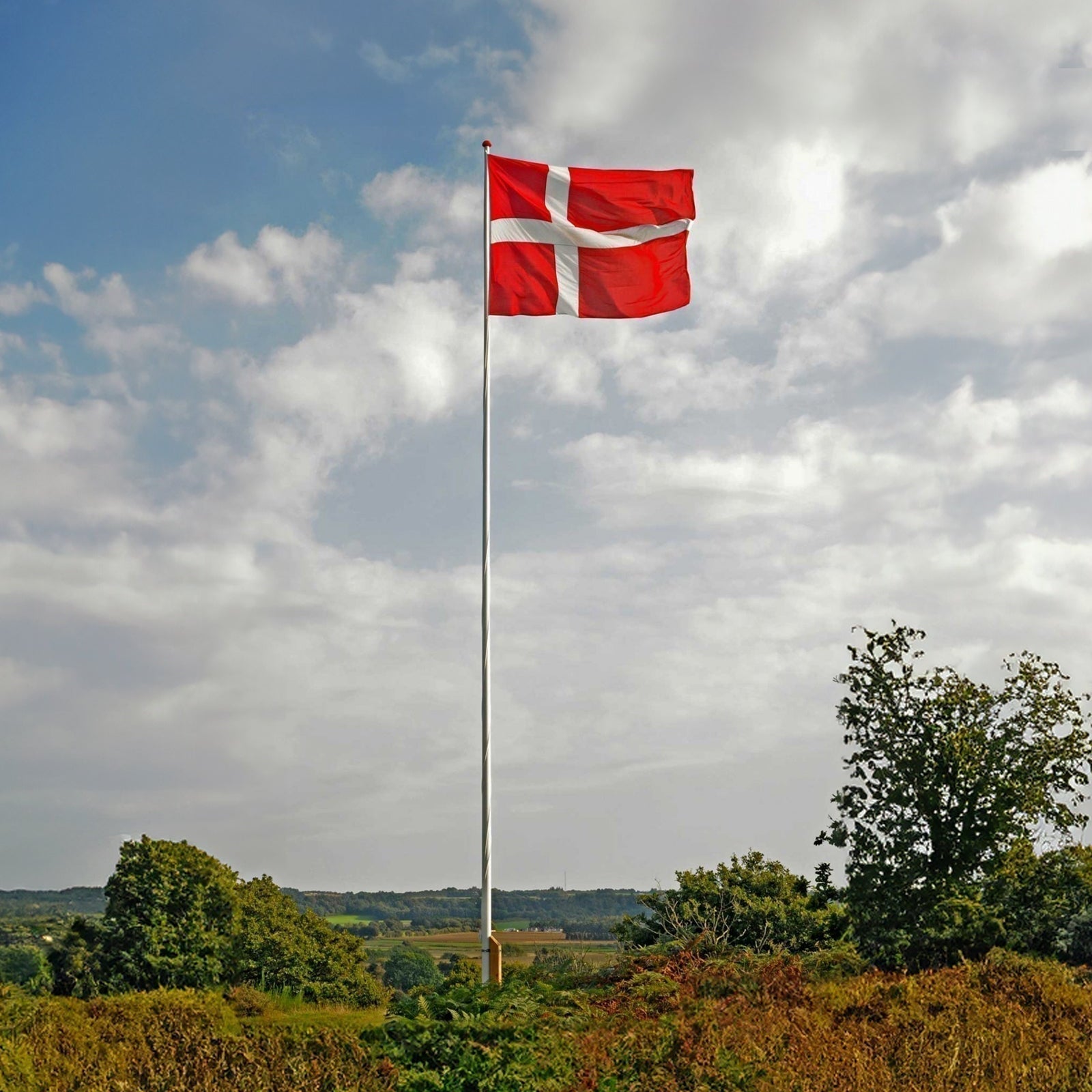 opsætning 8 meter træflagstang med beton sokkel opsætning 8 meter træflagstang med beton sokkel