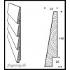 Klinkbeklædning i lærketræ 33 * 150