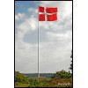 Hvid træflagstang